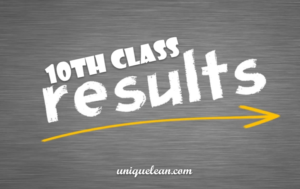 10th Class Result