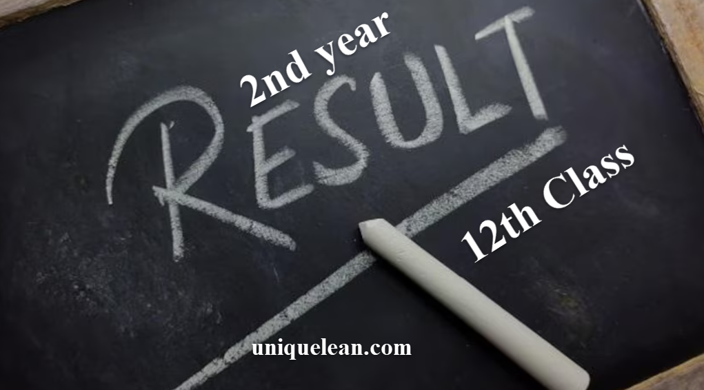 2nd Year / 12th Class Result