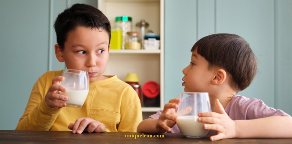 Milk Healthy Food for Kids