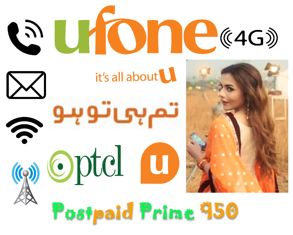Ufone postpaid Prime 950