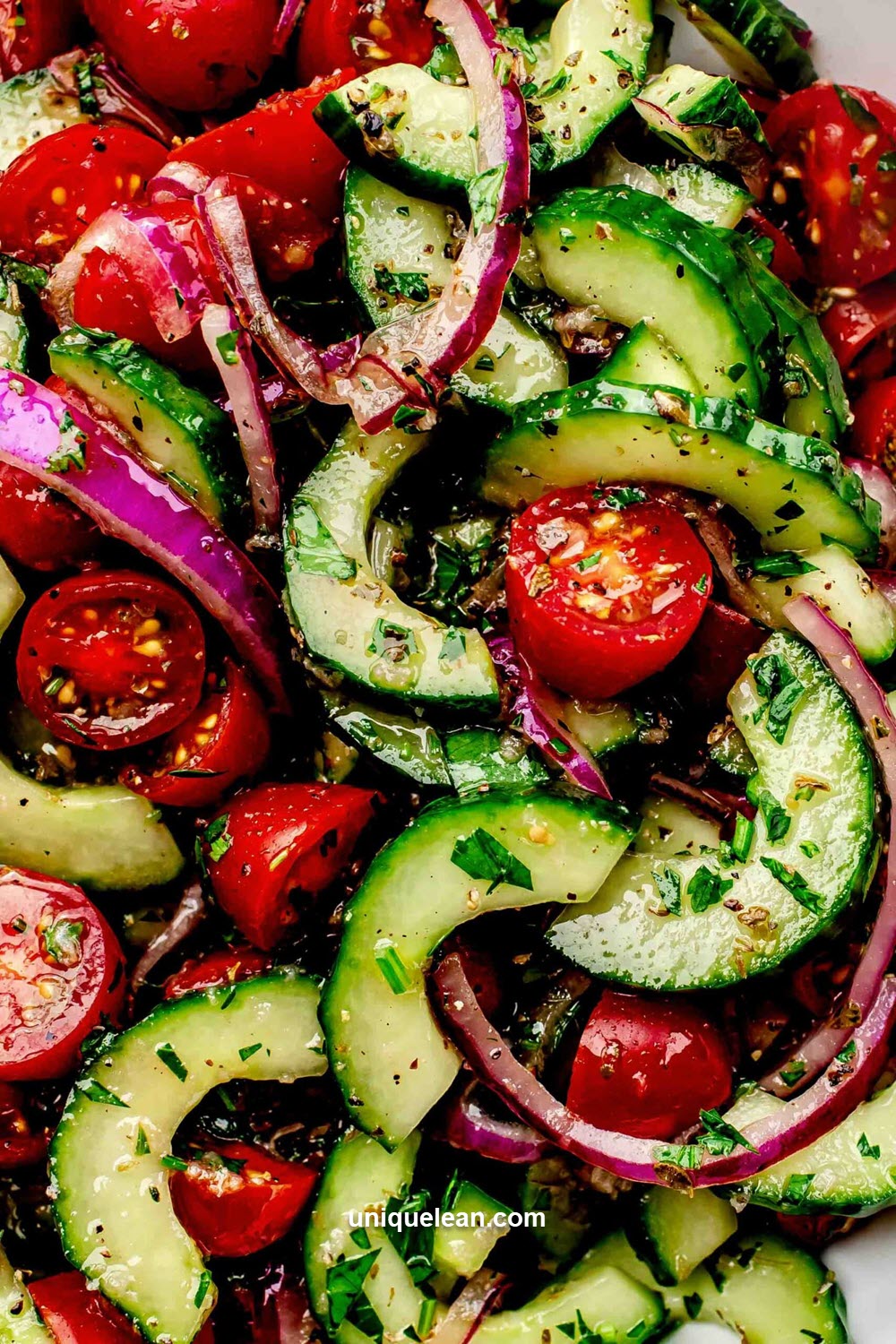 how to make cucumber salad recipe