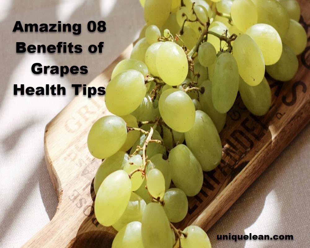 Amazing Eight Benefits of Grapes