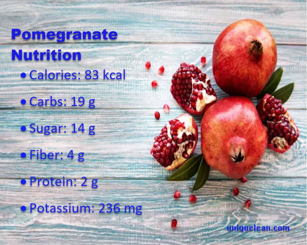 Nutrition of Pomegranate