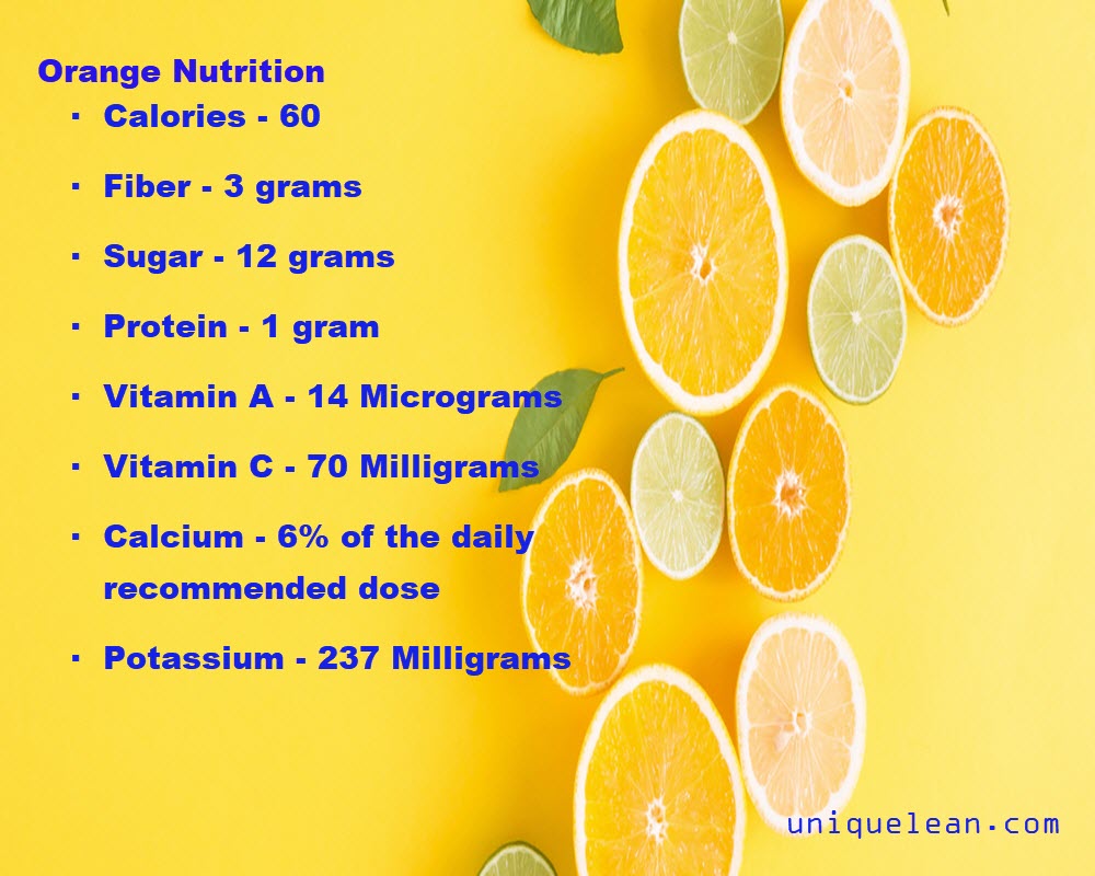Orange Nutrition 