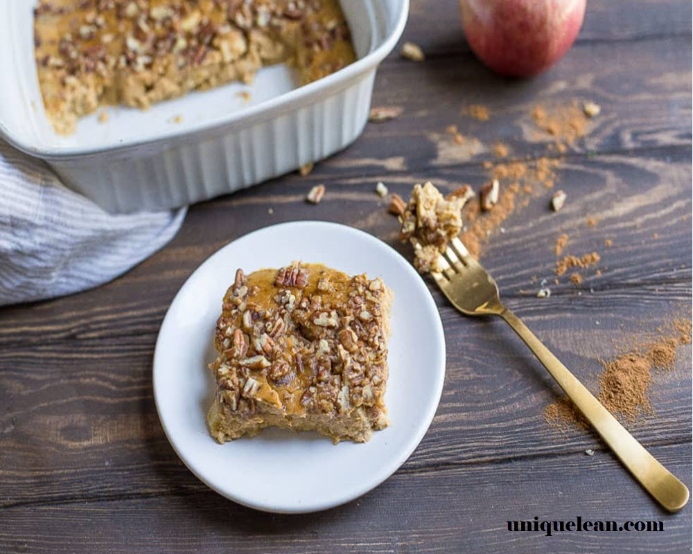 Warm and Comfortable Apple-Pumpkin Prepared baked