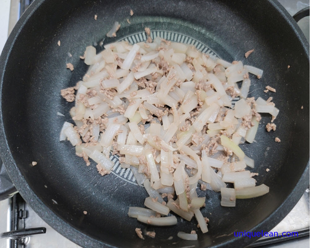 Radish Strip Fry Recipe 