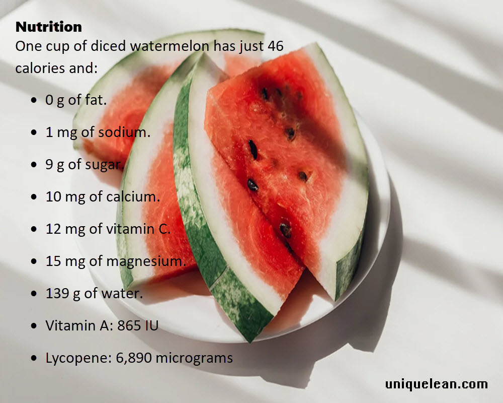 Watermelon Nutrition 