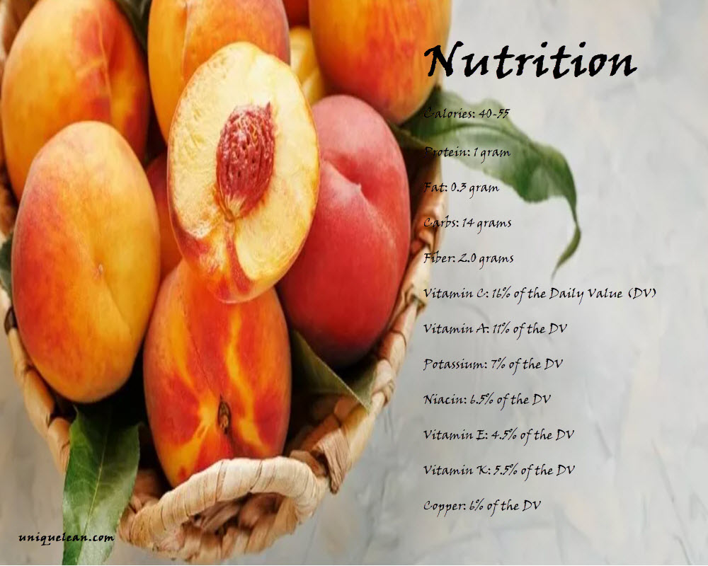 Peach Nutrition